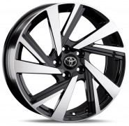 Фото диска TOYOTA TY395 7.5x18 5/114.3 ET45 DIA 60.1 BKF