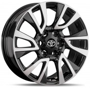 Фото диска TOYOTA TY412 7.5x18 6/139.7 ET25 DIA 106.1 BKF