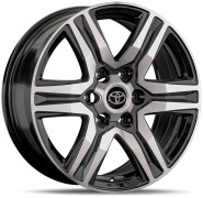Фото диска TOYOTA TY417 7.5x18 6/139.7 ET25 DIA 106.1 BKF
