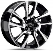 Фото диска TOYOTA TY433 8x18 5/114.3 ET50 DIA 60.1 BKF