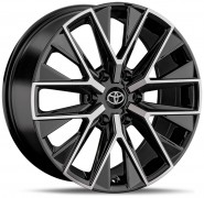 Фото диска TOYOTA TY443 8.5x19 6/139.7 ET25 DIA 106.1 BKF