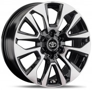 Фото диска TOYOTA TY447 7.5x19 6/139.7 ET25 DIA 106.1 BKF