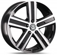 Фото диска VOLKSWAGEN VV334 8x18 5/120 ET50 DIA 65.1 BKF