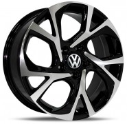 Фото диска VOLKSWAGEN VV347 7x18 5/112 ET43 DIA 57.1 BKFP