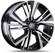 Фото диска VOLKSWAGEN VV361 7x19 5/112 ET43 DIA 57.1 BKF