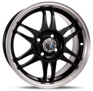 Фото диска Venti 1502 6x15 4/100 ET45 DIA 54.1 BLACK