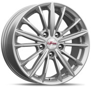 Фото диска iFree КС871 6.5x16 5/108 ET50 DIA 63.35 сильвер