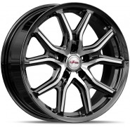 Фото диска iFree Страйк 6.5x17 5/108 ET33 DIA 60.1 Блэк Джек