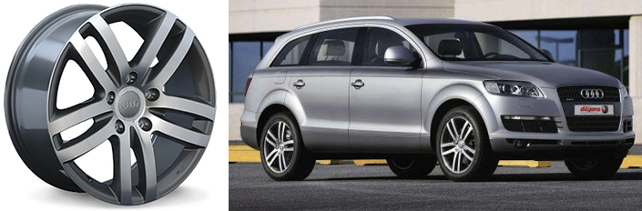 Диски на Audi Q7 - Replica Audi A26 Диски на Audi Q7 - Replica Audi A26