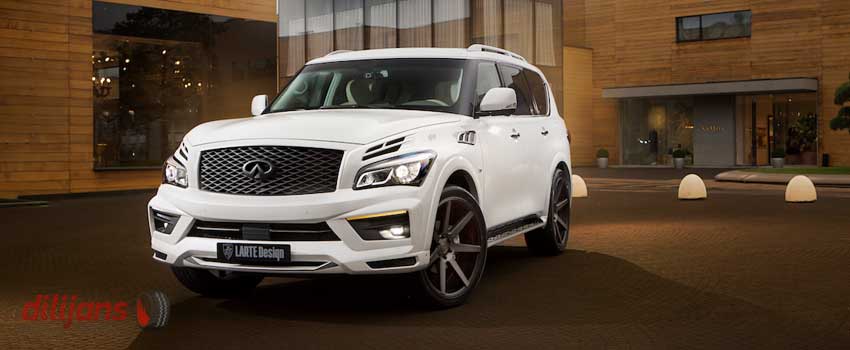 Внедорожные шины на Infiniti QX80 шины Infiniti QX80