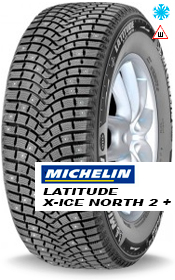 Зимние шины Michelin Latitude X-Ice North 2+ (LXIN2+)