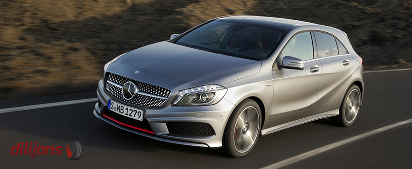 Подобрать шины на Мерседес А-Класс онлайн