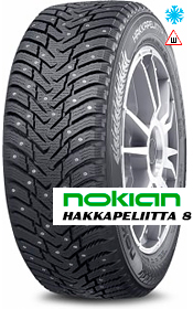 Шины Nokian Hakkapeliitta 8